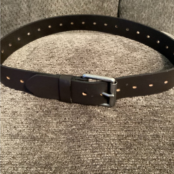 Dickie men’s brown leather adjustable belt - Picture 1 of 7